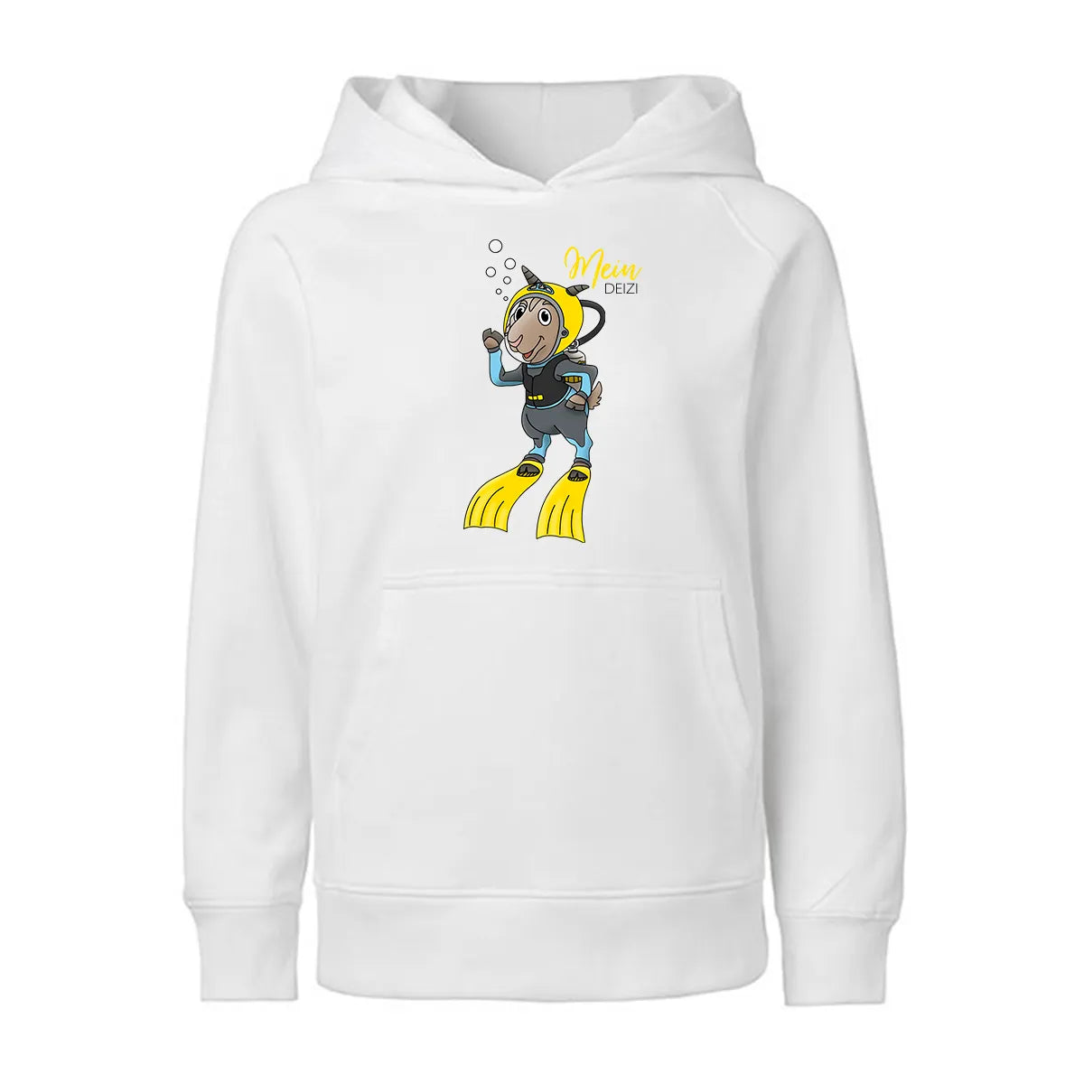 Kinder Hoodie Premium "Mein Deizi Taucher"