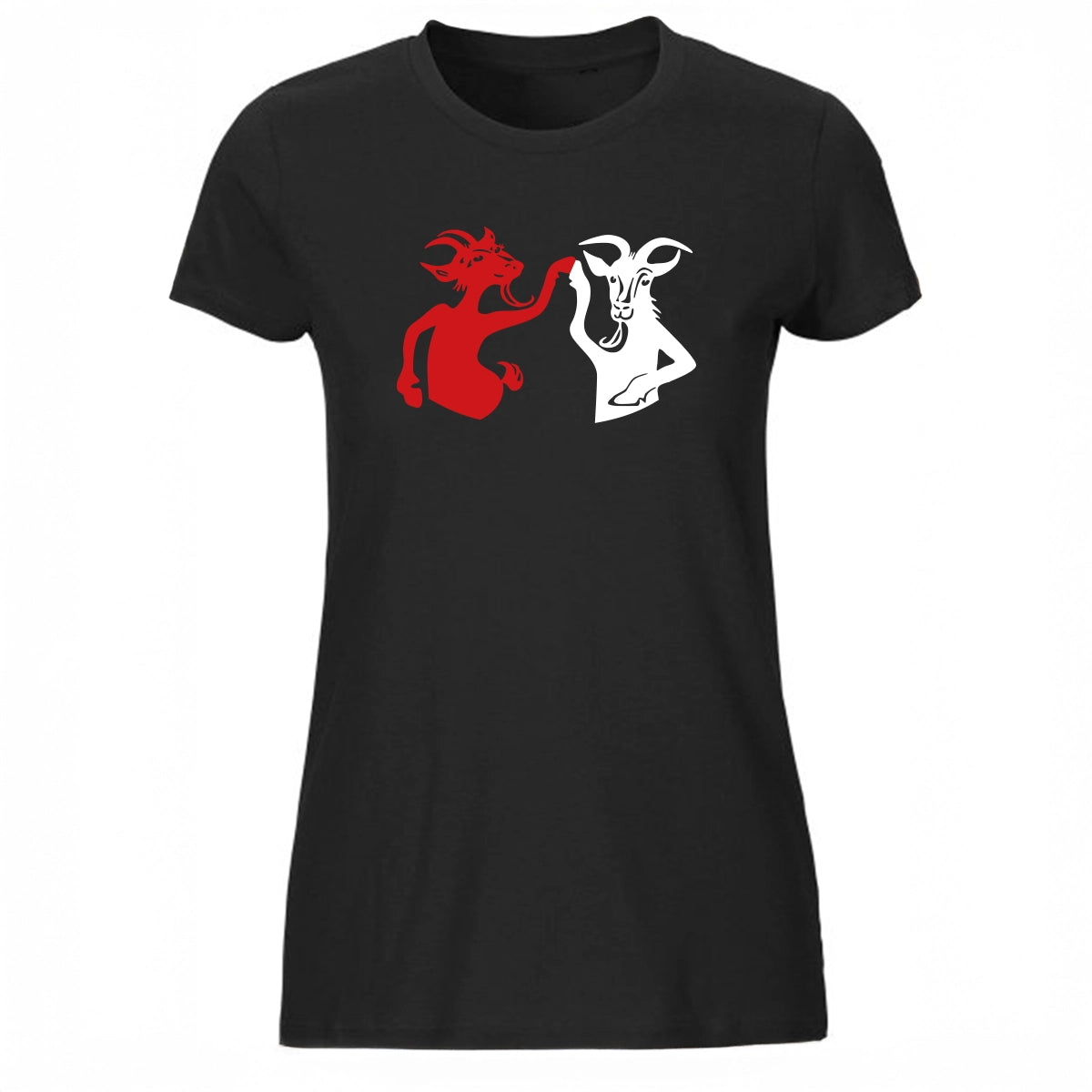 Damen T-Shirt Premium "Ziegen"